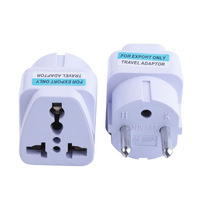 Adaptateurs Muraux Universels 2 Broches Prise US USA EU vers UK Adaptateur de Voyage Neuf Protection OTP Sortie AC