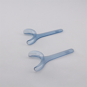 Abrebocas Tipo T LK 704A, Plástico Transparente Azul, Herramienta Dental Oral para Adultos - Product Image 3