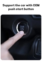 Pour Honda 2014-2021 GPS/GSM 4G Clé numérique intelligente Télécommande bidirectionnelle Verrouillage/déverrouillage du véhicule Démarrage à distance du moteur Contrôle d'allumage