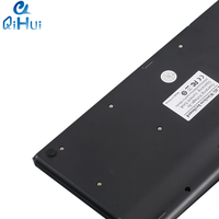 QiHui Penjualan Terbaik 86 Tombol Sampel Gratis Keyboard Nirkabel Mouse Kombo Keyboard Mouse Desktop Komputer Pc