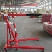 Palans hydrauliques pour moteur de 2 tonnes, nouveau, 58 kg, grue de chantier pliable pour usage domestique et magasins de matériaux de construction, outil de démontage de moteur de voiture