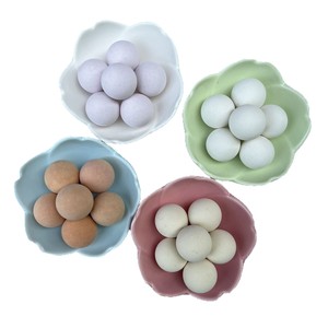 Boules absorbantes d'huile en papier de roche volcanique 21mm 21.5mm 22mm pour le nettoyage des pores du visage et le contrôle du sébum pour femmes - Product Image 4