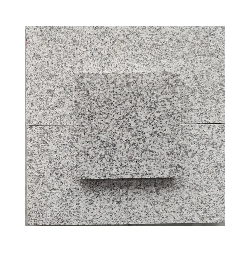 ग्रे रंग का कंपास ग्रेनाइट पत्थर एंटी-स्लिप सस्ता ड्राइववे फ़र्श पत्थर आउटडोर फ़्लोरिंग टाइल