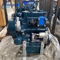 Ensemble moteur complet pour Kubota D722 14,7 KW 3600 tr/min pour mini-excavatrice, pièces de moteur d'excavatrice, pièces de machines de construction