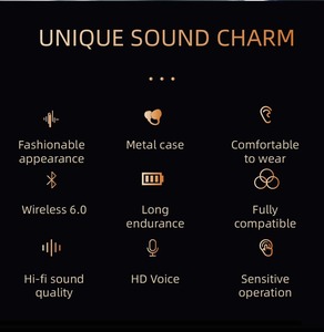 Auriculares Ligeros y Cómodos con Cancelación de Ruido ENC, Auriculares Inalámbricos con Clip para Oreja, para Deportes, Uso Diario y Viajes - Product Image 6
