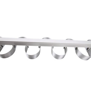 Ventes flash de rails de rideaux intelligents S Fold, rails de rideaux personnalisés à montage au <span class=keywords><strong>plafond</strong></span>, ruban de rideaux ondulé S Ripple avec crochets - Product Image 5