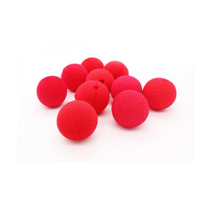 新しいタイプのトップセールウエディングパーティーラウンドレッドスポンジボールサーカススポンジピエロノーズ - Product Image 1