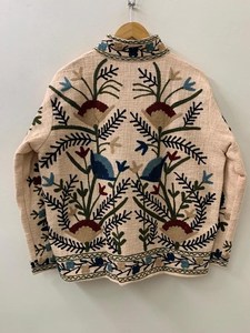 Embroidered Suzani TNT <b>Jacket</b> <b>Women's</b> Short Duster Coat Gift For Her - Product Image 2