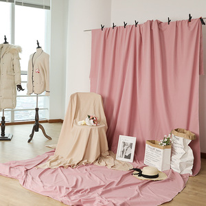 Yiscaxia Nhiếp Ảnh <span class=keywords><strong>Backdrop</strong></span> Vải 2.4M Polyester Nền Rèm Photo Studio Máy Ảnh Sống Vlog Ảnh Nền Vải - Product Image 2