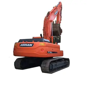 Maquinaria de construcción usada 35 toneladas Corea Doosan dx350 Excavadora de segunda mano equipo grande