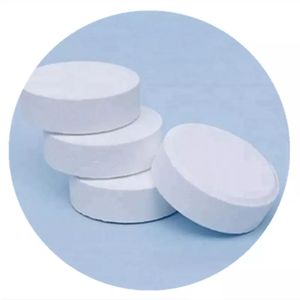 Tratamiento de agua Productos químicos <span class=keywords><strong>para</strong></span> limpieza de piscinas 200g Tabletas de piscina de 3 pulgadas Píldoras <span class=keywords><strong>para</strong></span> mercados de EE. UU. Servicio DDP - Product Image 1