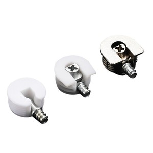 Connecteur de plateau trois-en-un en alliage d'aluminium zingué, support d'étagère pour quincaillerie de meubles, spécification 123, durable - Product Image 2