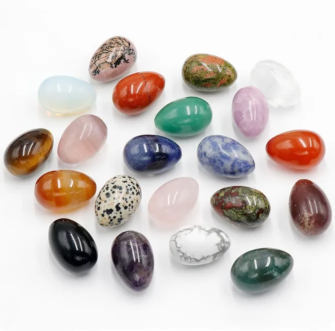 Оптовая цена, маленькие кристаллы Carvigs, драгоценные камни, хрустальные, в форме яйца, целебные нефритовые яйца, Хрустальные Яйца Yoni