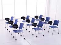 Table et chaise de classe double pour étudiants, mobilier scolaire à prix d'usine