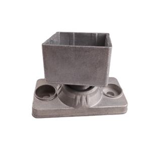 Accesorios de pasamanos de escalera de aluminio personalizados, modelo de soporte de poste de valla, soporte de poste de aluminio, soporte de barandilla ajustable - Product Image 6