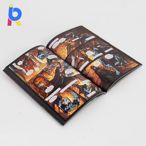 Vente en gros de bandes dessinées personnalisées écologiques, drôles, imprimées en couleur, couverture souple, collection cadeau - Product Image 4