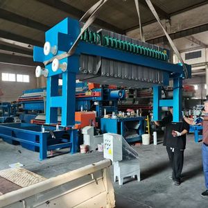 Prensa Hidráulica de Acero Inoxidable de 350/1000 ml, Prensa de Filtro de Cámara Automática, Filtro de Líquidos, Separación de Sólidos y Líquidos - Product Image 2