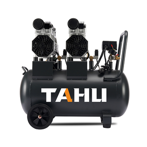 TAHU 50L Portable Industriel Sans Huile Silencieux avec Moteur & Pompe 1440 tr/min 1600W 2.13hp 220V TH-8050 - Product Image 1