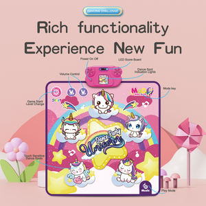 เด็กอ่อนไฟฟ้าเล่นของเล่นเสื่อเต้นรําผ้าห่มพร้อมดนตรีและไฟ - Product Image 6