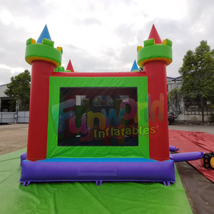 Castillo inflable comercial con tobogán, para fiestas infantiles, tipo Candy Land. - Product Image 3