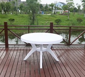 Giá Rẻ Ngoài Trời Sân Vườn Ngoài Trời Nhựa Nhà Hàng Ngoài Trời Bàn Ghế Nhựa Bàn Ăn Đặt - Product Image 3