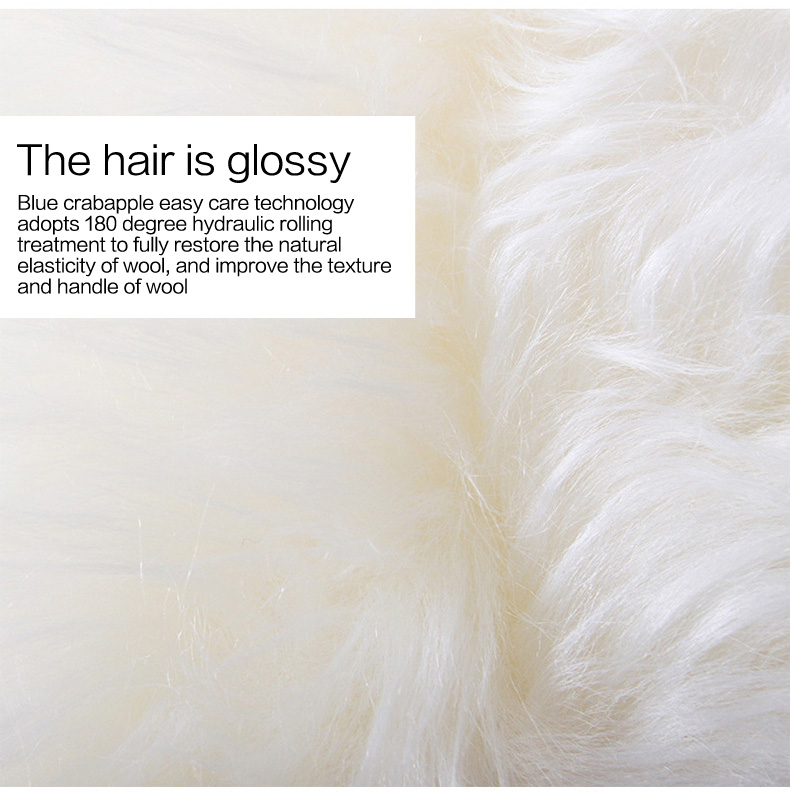 Imitation Wool Carpet Mats Fluffy Shaggy Modern 3D Plastic Bag Chinese Living Room Plant Rectangle Rugs Nonwoven Mallas CN;JIA