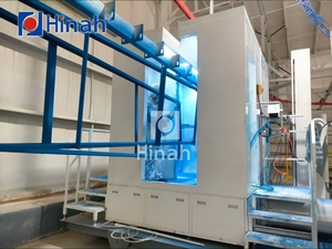 Линия порошковой окраски для складских стеллажных систем с быстрой сменой цвета и покрытием поверхности - Product Image 2