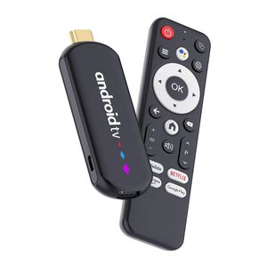 Reproductor Multimedia de Transmisión 4K h96 amlogic s905l 2025 con Control Remoto por Voz, Caja de TV por Internet, el <span class=keywords><strong>Mejor</strong></span> <span class=keywords><strong>Fire</strong></span> <span class=keywords><strong>Stick</strong></span> con Android 14 de Google - Product Image 1
