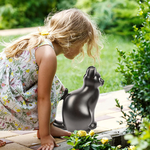 Esschert Design 3.2L Black cat pinguini HDPE plastica riciclabile giardino personalizzato piccolo annaffiatoio indoor per <span class=keywords><strong>piante</strong></span> - Product Image 3