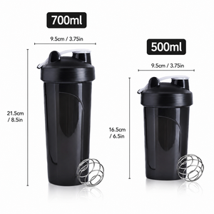 Botella Mezcladora Deportiva Innovadora con Asa Ajustable, 100% a Prueba de Fugas, Vaso Mezclador de Proteínas Ecológico de PP para Nutrición - Product Image 2