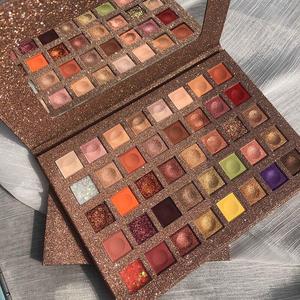 Palette de fards à paupières Ruhua <span class=keywords><strong>Tuo</strong></span> 40 couleurs, finition veloutée mate et métallisée, effet scintillant super tendance, paillettes effet purée de pommes de terre - Product Image 2