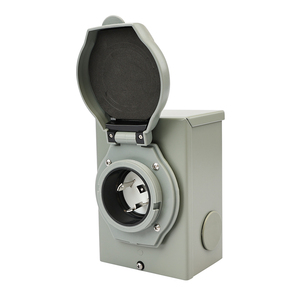 ETL được liệt kê trước khi khoan Máy phát điện điện đầu vào hộp 30 amp với chỉ số ánh sáng <span class=keywords><strong>NEMA</strong></span> L5-30P 125Volt không thấm nước ngoài trời sử dụng 10awg - Product Image 2