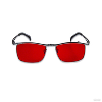 Nouveau style lunettes de soleil à monture carrée à la mode lunettes réversibles rétro haute or métal UV400 acrylique pour fashionista