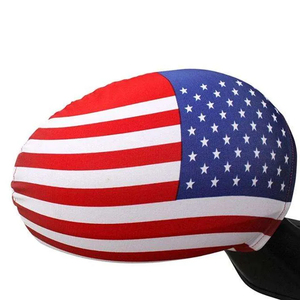 Couvre-rétroviseur de <span class=keywords><strong>voiture</strong></span> élastique personnalisé avec drapeaux des États-Unis, du Canada et du Mexique pour la Coupe de football 2026 – Décoration de rétroviseur de <span class=keywords><strong>voiture</strong></span> - Product Image 4