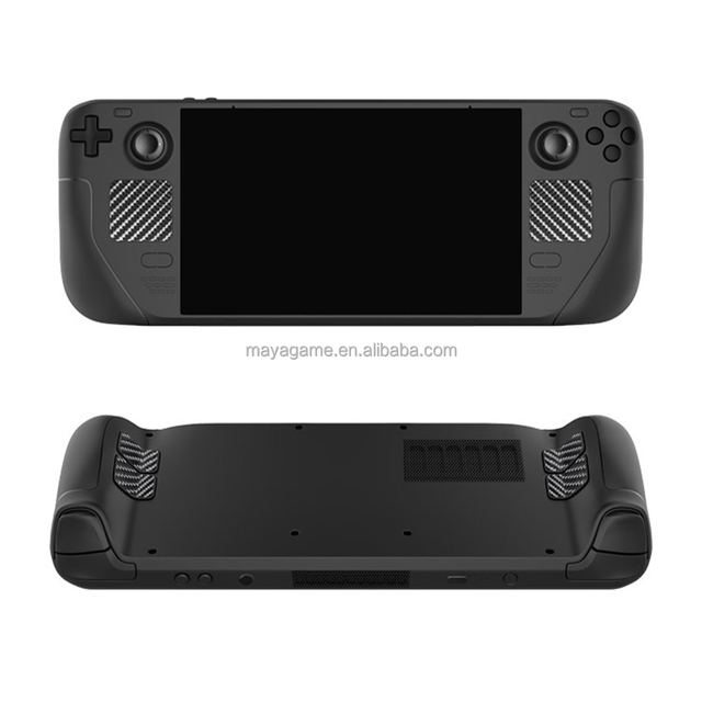 For Steam Deck 6 in 1 Front & Back Protector Set Sticker Trackpads Protective Carbon Fiber Skin for Steam Deck Accessories
