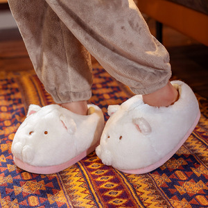 Pantofole Peluche <span class=keywords><strong>Animali</strong></span> Carini Sumikko Kawaii Corner Bio Sumikko Gurashi Dinosauro Gatto Orso Scarpe Imbottite per Bambini Regalo Caldo - Product Image 4