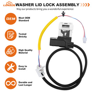 Interruptor de Bloqueo de Tapa para Lavadora W11307244, Pieza de Repuesto para Reparación de Electrodomésticos de Lavandería - Product Image 4