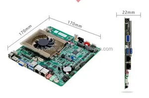 Placa Base Mini-ITX I5-1135G7 I5-1155G7, CPU de 11.ª Generación, IPC SBC Integrado, Placa Base Ultradelgada con 6*COM 2*LAN PS/2 DC-12V DDR4 LVDS I - Product Image 2