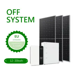 Hot sale 12kw 15kw 20kw 25kw 30kw Solar Generator SystemOff Grid Stand Alone Solar Power System Net Metering