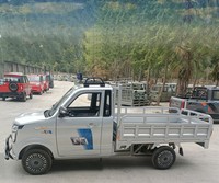 Camionnette électrique à grande vitesse 1000W conduite à gauche petit 4x4 Mini camionnette électrique clôture de siège à une rangée réservoir de cargaison Euro 5