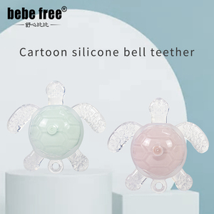 Mordedor de Silicona para Bebés, Juguete de Dentición Libre de BPA, Suave, Calmante, para Aliviar las Encías, de 0 a 12 Meses, Juguete de Entrenamiento para Niños Pequeños - Product Image 5
