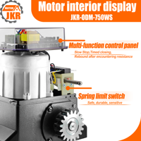 Motor para Puerta Corredera Automática con Control WiFi Tuya, 750w, Límite de Carga 1500kg, con Sensor Infrarrojo