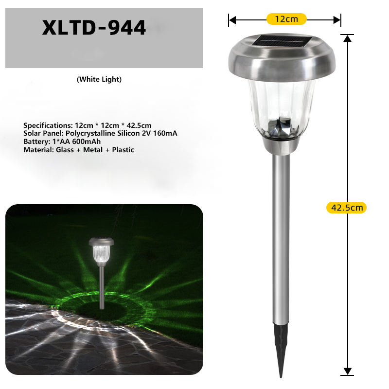 Acier inoxydable 944 Argent - Lumière blanche