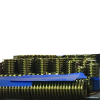 Bridas ciegas forjadas de acero al carbono ANSI WNRF de 6 pulgadas, Clase 150, 300, 600 LB RF, según ASME B16.5