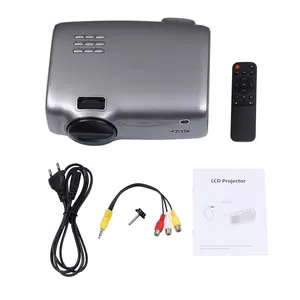 Best Seller UHAPPY U43 4.3 inch LCD Screen 1080P HD Mini Projector with Remote Control Support USB / SD / HD / VGA / AV