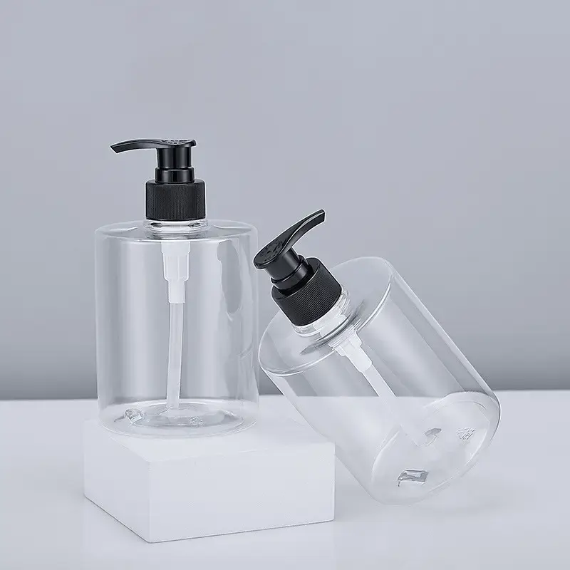 PET Squeeze Lotion Behälter für Körper Gesicht Airless Pump Flasche 100 ml Hautpflege Verpackung Set Flasche Lotion Plastik flasche