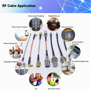 Shengda Rf1.13สายต่อขยายโคแอกเซียลสำหรับสื่อสาร, สายเคเบิ้ลหางเปียสำหรับ MHF4 UFL u.fl - Product Image 6