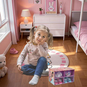 2 paires de chaussures à talons, 2 ensembles de couronnes, kit d'accessoires de déguisement pour enfants, jeu interactif de simulation, jouets de mode pour filles, princesses - Product Image 4