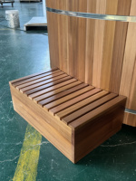Nouvelle conception de baignoire froide en bois de cèdre pour l'extérieur, bain de glace extérieur, petite baignoire froide, bain de glace, baignoire froide avec refroidisseur