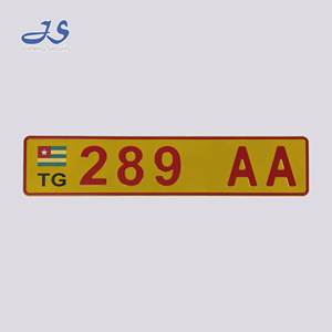 Placas de Matrícula de Turkmenistán en Tamaño Europeo, Placas con Números en Relieve para el Gobierno en el Medio Oriente, Placas de Registro de Vehículos - Product Image 6